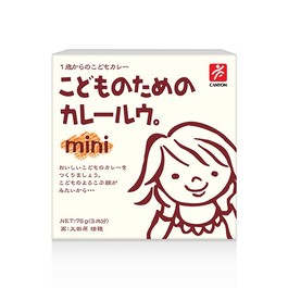 日本CANYON兒童咖哩塊MINI 75G